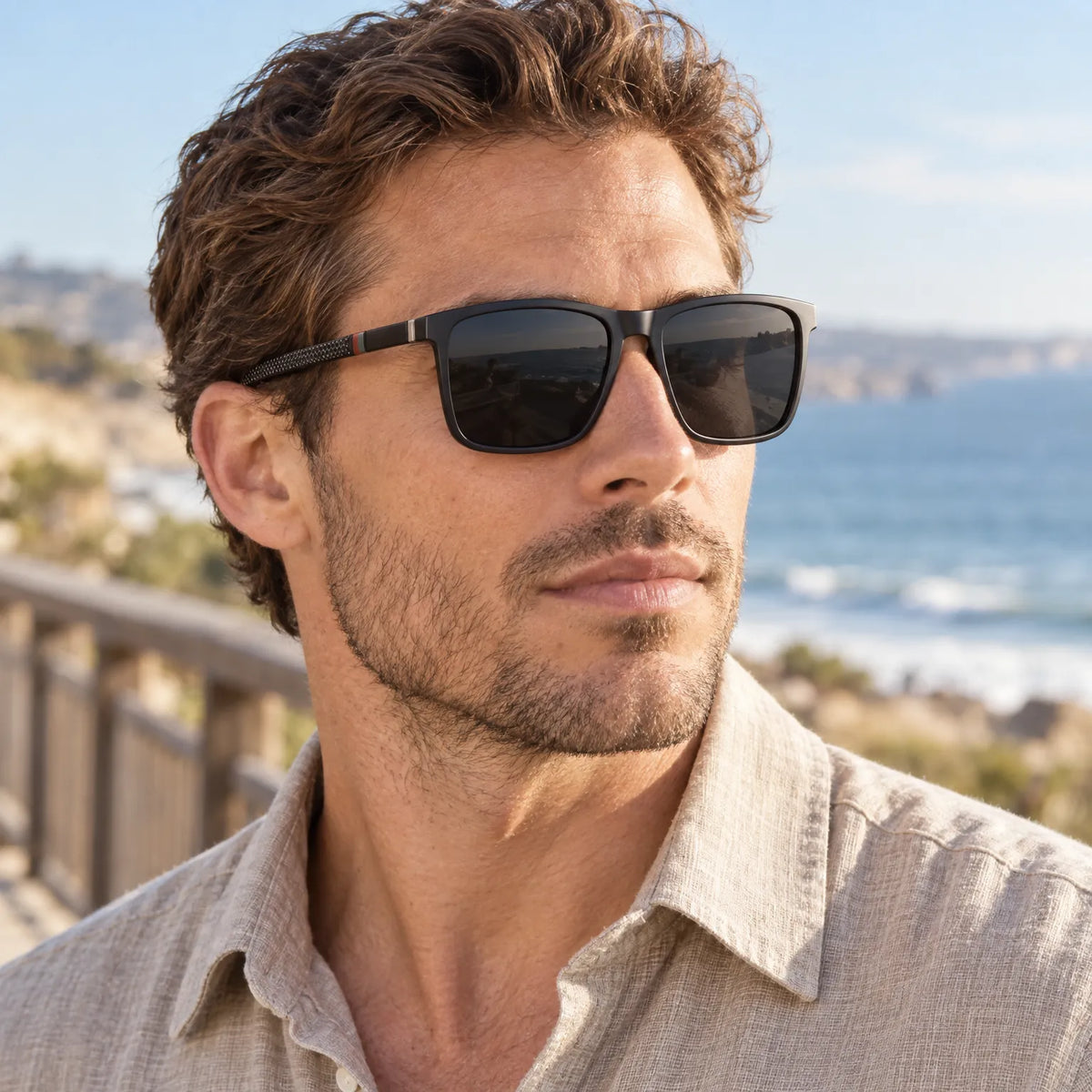 OptiGrip - Square Sports Sunglasses