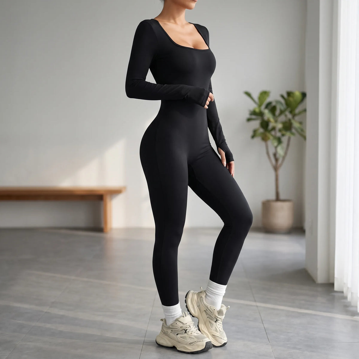 Velsara - Long Sleeve Sculpting Bodysuit